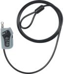 ABUS Combiloop 205 kerékpár kábelzár - fekete