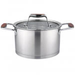 Voltz Тенджера Oliver Voltz OV51210P18 Berlin Premium Collection, 18 см, 2.6 л, Неръждаема стомана 18/10, Индукция, Инокс (OV51210P18)