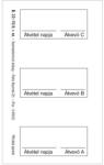 Pátria Nyomtatvány Számlaellenörző bélyeg öntapadó 50 lapos tömb 48×100 mm (B.22-15/O)