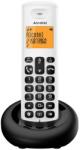 Alcatel E260 - Telefon DECT fara fir - Design compact - Ecran mare iluminat din spate - Hands-free - Functie de blocare a apelurilor nedorite - Alb