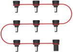 D'Addario XPND Adjustable Daisy Chain 200 cm Tápkábel (PW-XPNDADC-01)