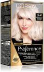 L'Oréal Préférence culoare par culoare 10.21 Super Light Pearl Blonde 1 buc