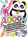 Crayola Creations: Matricás füzet 1000+ matricával - Állatok (04-1244) - jateknet