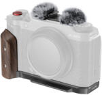 SmallRig 5260 L-Shape Mount Plate with Wooden Handle for Fujifilm X-M5 Black (5260)