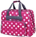 BabySnap Geanta pentru depozitarea si transportul masinilor de cusut, dimensiuni 45x22x31 cm, multicolor rosu BabySnap (BS_681108) - masinidecusut Masina de cusut