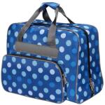 BabySnap Geanta pentru depozitarea si transportul masinilor de cusut, dimensiuni 45x22x31 cm, multicolor albastru BabySnap (BS_681109) - masinidecusut Masina de cusut