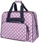 BabySnap Geanta pentru depozitarea si transportul masinilor de cusut, dimensiuni 45x22x31 cm, multicolor roz BabySnap (BS_17070) - masinidecusut Masina de cusut