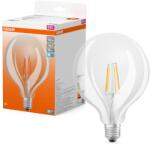 OSRAM LED izzó, átlátszó, E27, 7 W, STAR GLOBE, hideg fehér