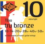 Rotosound TB10 akusztikus gitár húrkészlet, 80/20 bronz, 010-050
