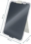 Leitz Cosy asztali üvegtábla állvány bársony szürke (39470089) (39470089) - aqua