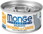 Monge Monoprotein Flakes Macskaeledel (Pulyka és Sárgarépa) - 80 g