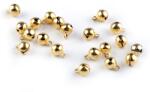 Fashion Csengettyű karácsonyi dekorációkhoz, Ø6mm, 10db, 060582, arany