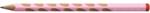 STABILO Easy HB jobbkezes pasztell rózsaszín grafitceruza (322/16-HB) - officedepot