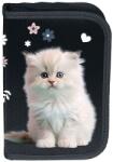 PASO Penar școlar echipat Paso Cat - White Cat, 1 fermoar (PP25CO-P001) Penar
