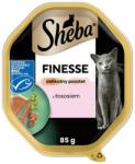 Sheba Finesse 85 g teljes értékű nedves eledel felnőtt macskáknak, lazacpürével