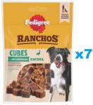 PEDIGREE Ranchos Cubes 7x70 g kiegészítő takarmány felnőtt kutyáknak kacsával