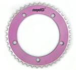 Csepel single speed első lánckerék 46T, 130 mm, 1s (1/8"), alumínium, rózsaszín - bikepro - 5 630 Ft
