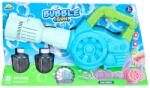 Sunman Pistol de facut baloane cu lumini si sunete, Bubble Gun, 256 ml, Albastru Tub balon de sapun