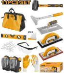 INGCO Burkoló szett 11 részes (HKTTS1108) - vasasszerszam