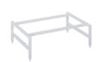 AREZZO design design MONTEREY tartó láb 60 cm, matt fehér AR-168435 (AR-168435)