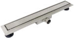 BALNEO Duplex Standard kétoldalas lineáris lefolyó 120 cm csempézhető, króm Duplex120 (Duplex120)