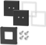 ZACK Kit de asamblare CARVO, set de 2, negru, oțel inoxidabil, Zack (ZACK40512)