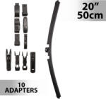 Carguard Ablaktörlő 20"/50 cm - 10 db adapterrel (55740N) (55740N)