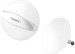 Hansgrohe Flexaplus, lefolyó túlfolyó garnitúra készlet, fehér matt, 58185700 (HAN-58185700)
