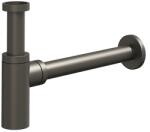 RAVAK Krómozott teleszkópos mosdószifon Graphite Brushed X01834