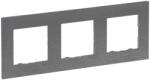 Legrand 863993 Niloé Step 3-as keret, csiszolt szürke (863993)