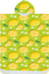  Poncsó törölköző LEMONS zöld 80×145 cm