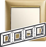 Legrand 770304 Valena keret 4-es matt arany (770304)