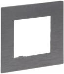 Legrand 863991 Niloé Step 1-es keret, csiszolt szürke (863991) - elektroprofishop