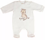  Biopamut hosszú ujjú rugdalózó (44) - tigris