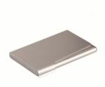 Durable Névjegykártyatartó tárca, fém, 20 db-os, DURABLE, matt ezüst (241523) - tonerpiac