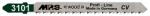  MPS Profi Line egybütykös szúrófűrészlap fára CV 75/2, 5mm 3101-5db (T101B) (031103-0183) - hegessz