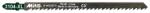 MPS Profi Line egybütykös szúrófűrészlap fára CV 130/4, 0mm 3104-XL-2db (T344D) (031103-0176) - hegessz