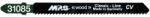  MPS Classic Line egybütykös szúrófűrészlap fára CV 75/2, 0mm 31085-5db (T119B) (031103-0166) - hegessz