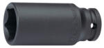 Hans Tools 1/4" gépi hosszú dugókulcsfej 10x50mm CrMo 82300M10 (060103-0131) - hegessz