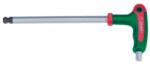 Hans Tools T-nyelű gömbvégű imbuszkulcs SW12x115/200 CrV 1775M12 (040208-0367)