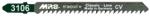  MPS Classic Line egybütykös szúrófűrészlap fára CV 75/3, 0mm 3106-2db (T111C) (031103-0159) - hegessz