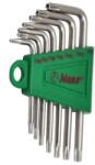 HANS furatos TORX kulcs készlet 7r. TH6-TH20 16754-6TH (040208-0689)