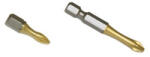 Z-TOOLS 1/4" Phillips TORSION bit hegy S2-TiN PH2x25 ACR 50db (040303-1321) - hegessz