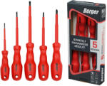 Berger VDE szigetelt csavarhúzó készlet 5r. SL+PH CrV (040302-0154) - hegessz