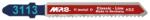  MPS Classic Line egybütykös szúrófűrészlap fémre HSS 50/2, 0mm 3113-5db (T118B) (031103-0221) - hegessz
