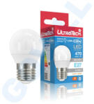 UltraTech LED gömb izzó E27 4, 9W 470lm - vegyesbolt