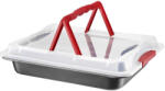 Ambition Tava copt cu capac plastic 42x29x5cm, invelis ILAG Basic, Lukrecja (69936)