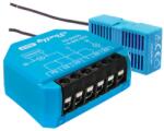 Shelly Plus 2L (Gen3) két áramkörös, csak fázissal működő Wi-Fi + Bluetooth okos relémodul,