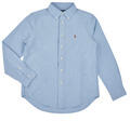 Ralph Lauren Hosszú ujjú ingek CHEMISE OXFORD CHAMBRAY Kék 18 / 20 Jahre