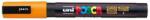 uni Dekormarker, 0, 9-1, 3 mm, UNI "Posca PC-3M", ragyogó sárga (TUPC3MRS) - fiorex